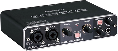 Roland UA-55 Quad-Capture Audio Interface, B